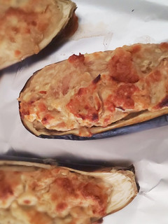 簡単低カロリー茄子のふっくらはんぺん詰め-レシピのメイン写真