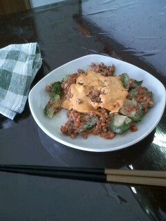 ☆激うま!ゴーヤの挽肉チーズ焼き☆-レシピのメイン写真