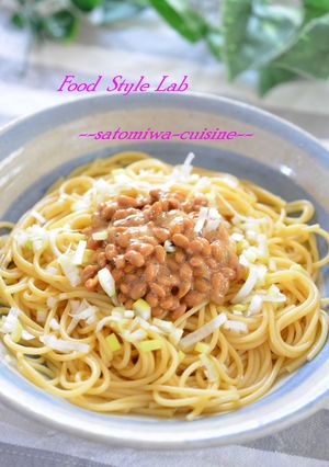 ZENB豆ヌードル☆納豆の和風パスタ風♬-レシピのメイン写真