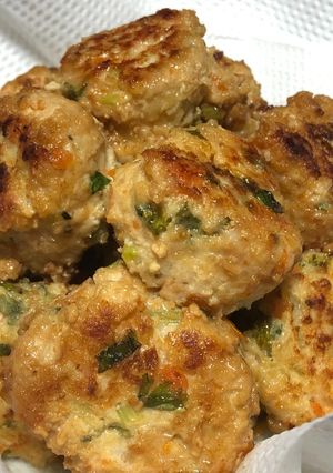 エスニック風♪パクチーと鶏ひき肉のつくね-レシピのメイン写真