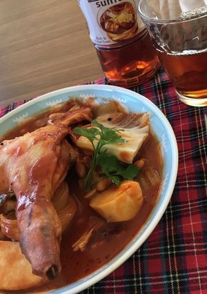 鶏の骨付き肉トマトジュース煮-レシピのメイン写真