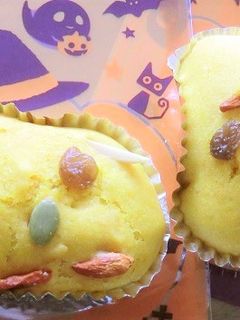 HMで作る★簡単かぼちゃのカップケーキ★-レシピのメイン写真