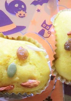 HMで作る★簡単かぼちゃのカップケーキ★-レシピのメイン写真