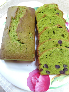 抹茶甘納豆入りパウンドケーキ-レシピのメイン写真