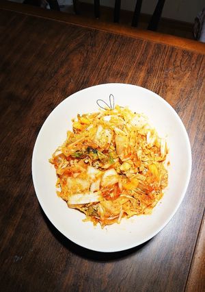 韓国キムチの素で塩漬け白菜キムチ❁✿✾-レシピのメイン写真