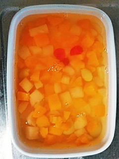 簡単かんてんフルーツゼリー-レシピのメイン写真