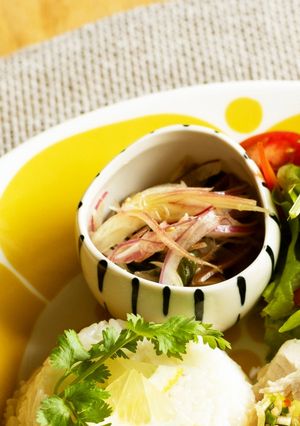妊婦飯♪ねぎのカオマンガイプレート②-レシピのメイン写真