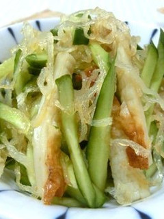 こりこりクラゲ!? 冷凍しらたきの酢の物-レシピのメイン写真