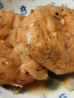 大きながんもをフライパンで煮物。-レシピのメイン写真