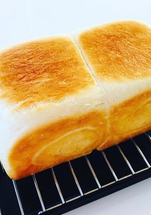 手ごねなしタッパーで作る食パン-レシピのメイン写真