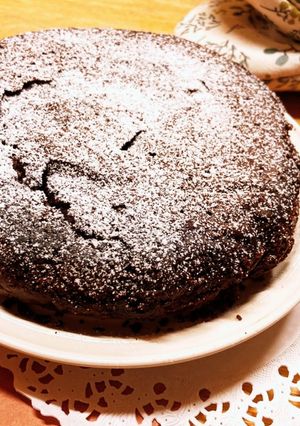 フライパンで♪濃厚ガトーショコラ-レシピのメイン写真
