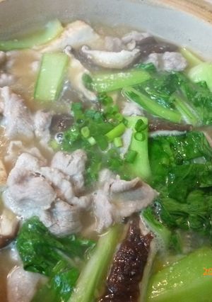 豚肉と焼き豆腐の土鍋煮込み-レシピのメイン写真