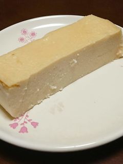 豆腐とヨーグルトの簡単ケーキ-レシピのメイン写真