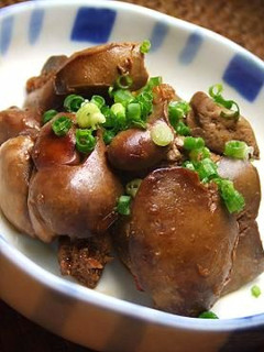 ふっくら♪鶏レバーの生姜ポン酢煮♡-レシピのメイン写真