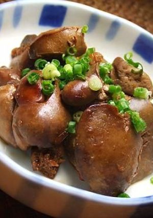 ふっくら♪鶏レバーの生姜ポン酢煮♡-レシピのメイン写真