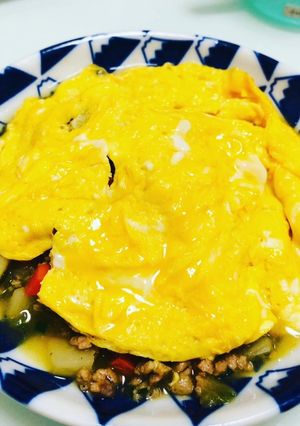 お日さまオムレツ-レシピのメイン写真