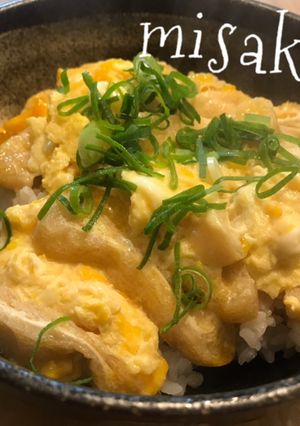 節約！簡単！☆きつね丼-レシピのメイン写真