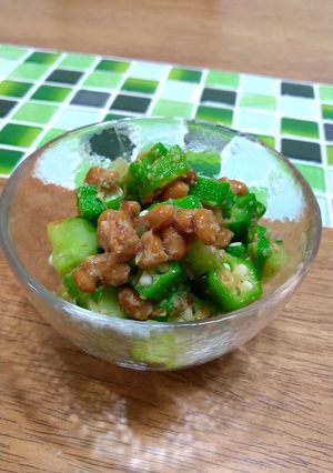 栄養満点☆オクラのねばねば和え-レシピのメイン写真