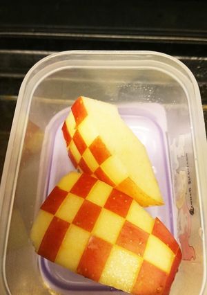 リンゴ 飾り切り-レシピのメイン写真