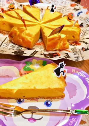 簡単!濃厚かぼちゃタルト♪-レシピのメイン写真