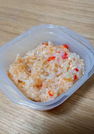 鍋でも炊飯器でも5倍粥ﾁｷﾝﾗｲｽ-レシピのメイン写真