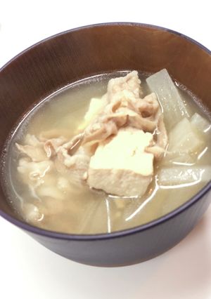簡単豚肉のおつい(韓国風)-レシピのメイン写真
