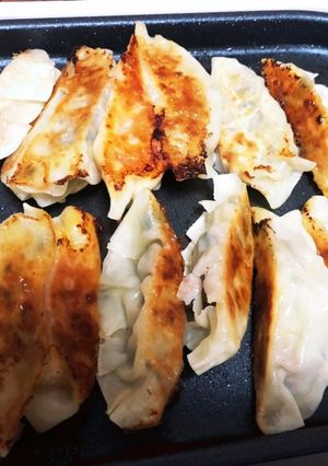 ホットプレートde餃子パーティー-レシピのメイン写真
