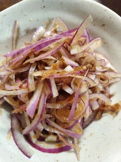 超簡単♪赤玉ねぎのサッパリサラダ★-レシピのメイン写真