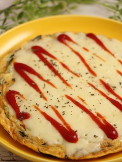 痛風対策!ひじきピザ☆小麦粉不要-レシピのメイン写真