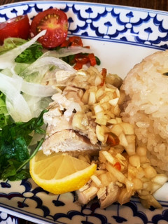 炊飯器で簡単カオマンガイ -南海鶏飯--レシピのメイン写真