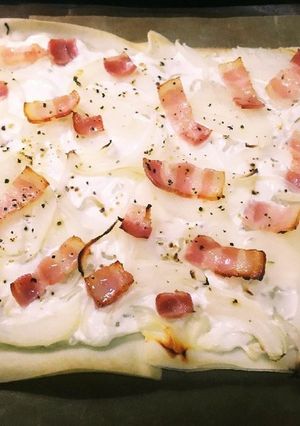 あっという間にタルトフランベ-レシピのメイン写真