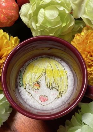 すとぷりるぅとくん推しプリントラテ-レシピのメイン写真