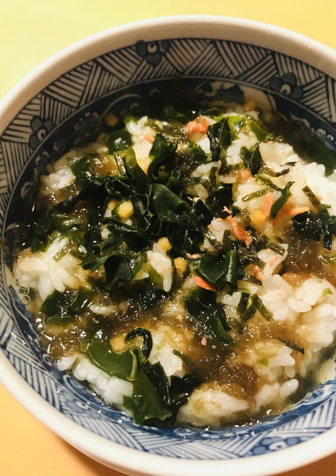 鮭茶漬けの素●とろろ昆布＆わかめプラス-レシピのメイン写真