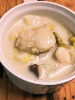 出汁いらず!白菜とささみの腸活シチュー-レシピのメイン写真