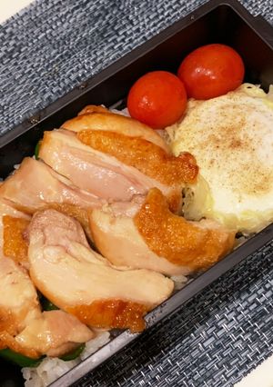照り焼きチキン弁当　2020/10/26-レシピのメイン写真