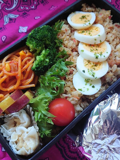 2020/10/26 炒飯弁当-レシピのメイン写真