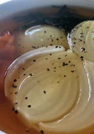 玉ねぎの皮ごとダシスープ-レシピのメイン写真