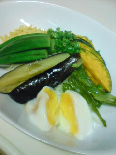 夏野菜の素揚げそうめん♪-レシピのメイン写真