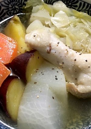圧力鍋で★さつまいものポトフ-レシピのメイン写真