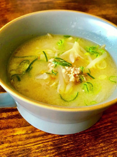 味噌ラーメン風♪体温まる味噌スープ♡-レシピのメイン写真