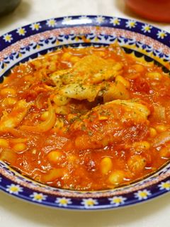 鶏肉と大豆のトマト煮-レシピのメイン写真