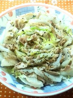 白菜と豚肉の重ね蒸し-レシピのメイン写真