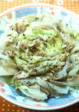 白菜と豚肉の重ね蒸し-レシピのメイン写真