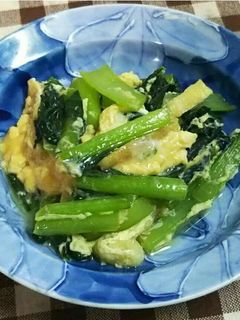 小松菜と油揚げの炒め煮-レシピのメイン写真