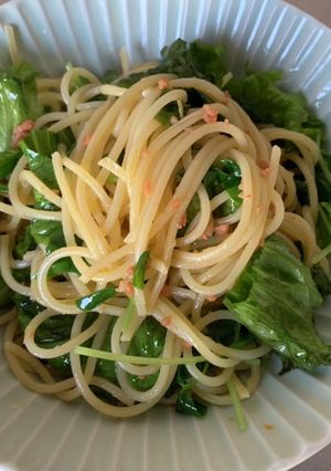 味付けなし鮭フレークペペロン-レシピのメイン写真