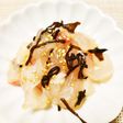 鯛の塩昆布和え