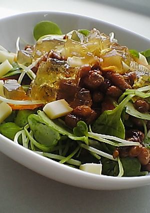 ★和洋コラボ納豆ジュレサラダ★-レシピのメイン写真