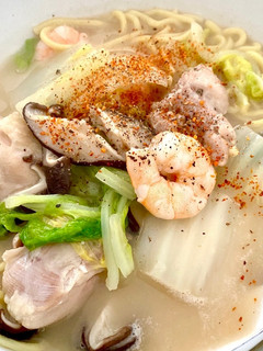 具沢山鶏白湯ラーメン-レシピのメイン写真