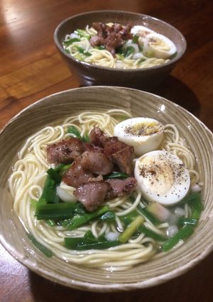 市販のダシで沖縄そば風-レシピのメイン写真