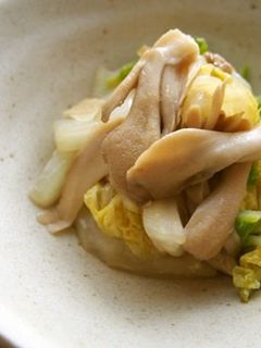 舞茸・白菜のナムル♪炒めて香ばしく!-レシピのメイン写真